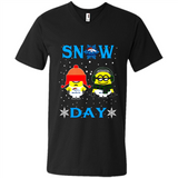 Snow Day Shirt For Denver Broncos Vs Minion Fans pingpong