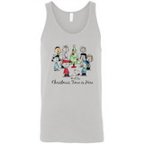 Snoopy Christmas Time Is Here Sporty T-Shirt - Canvas Unisex Tank