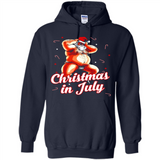 Christmas In July - Funny Dancing Santa - Hoodie