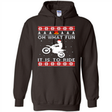 Motocross oh what fun it is to ride Christmas sweater PINGPONG