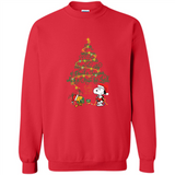 Snoopy-Woodstock-Christmas-tree-for-unto-you-is-born-this-day