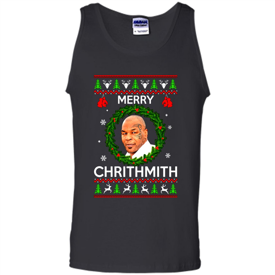Mike Tyson Merry Chritmith Christmas Sweatshirt PINGPONG