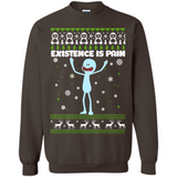 Mr Meeseeks Xistence Is Pain Ugly Christmas - Sweatshirt