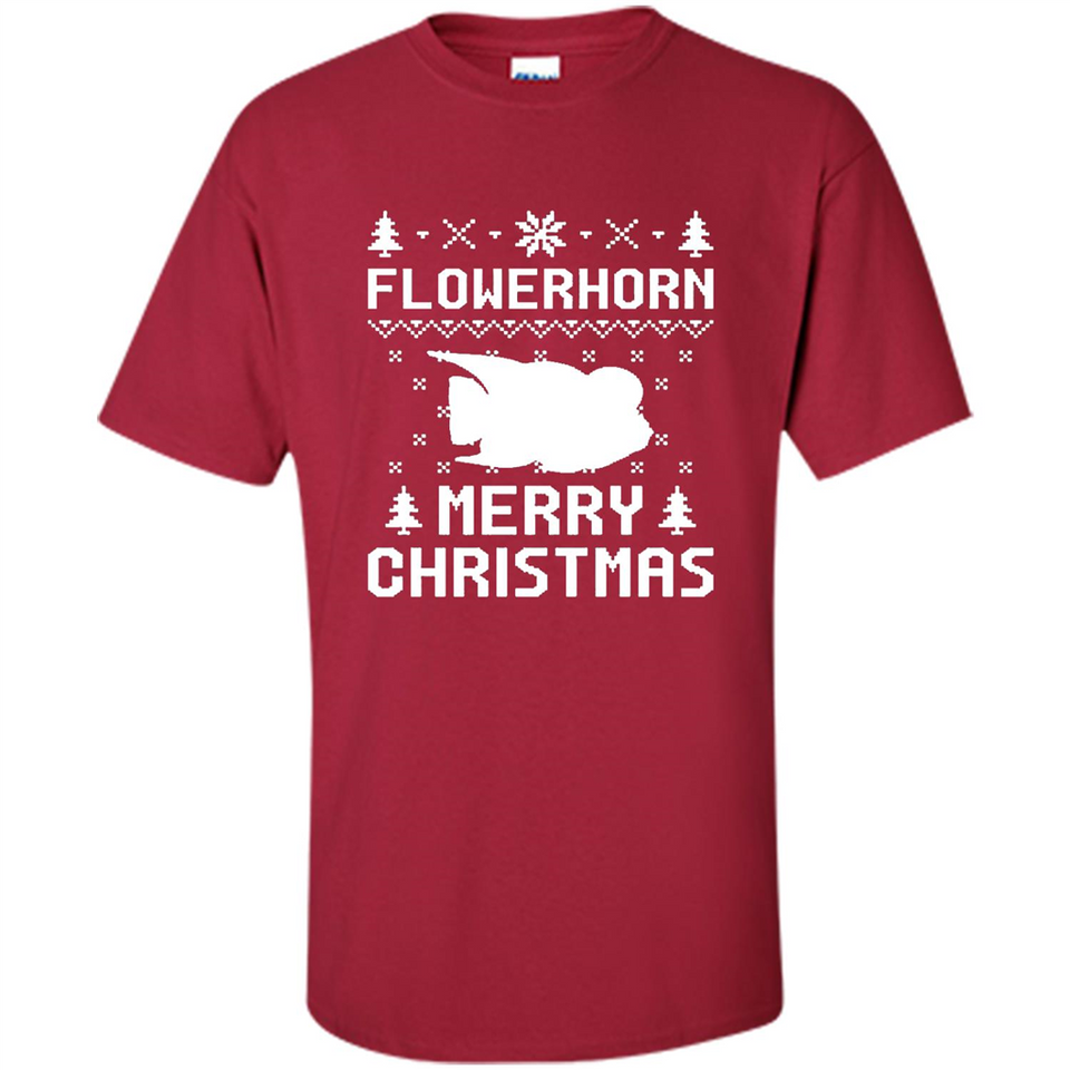 Flowerhorn Christmas T-shirt, Ugly Christmas Sweater - Shirt