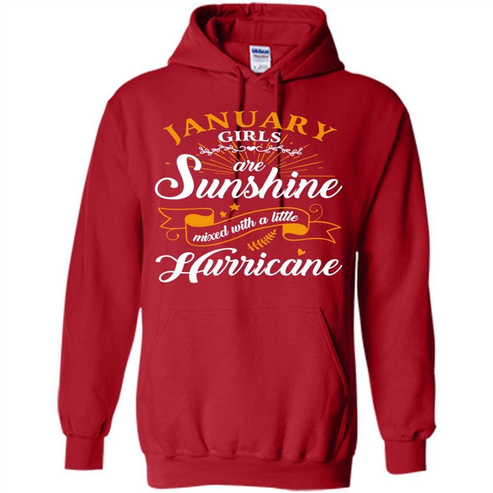 January Girl Are Sunshine Mixed With a Little Hurricane
