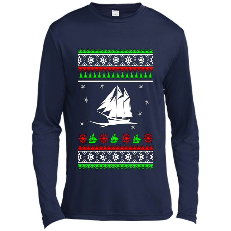 Nautical Anchor Ugly Christmas sweater PINGPONG
