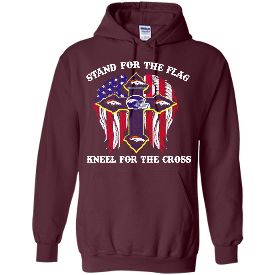 Denver Broncos - Stand For the Flag, Kneel for the Cross