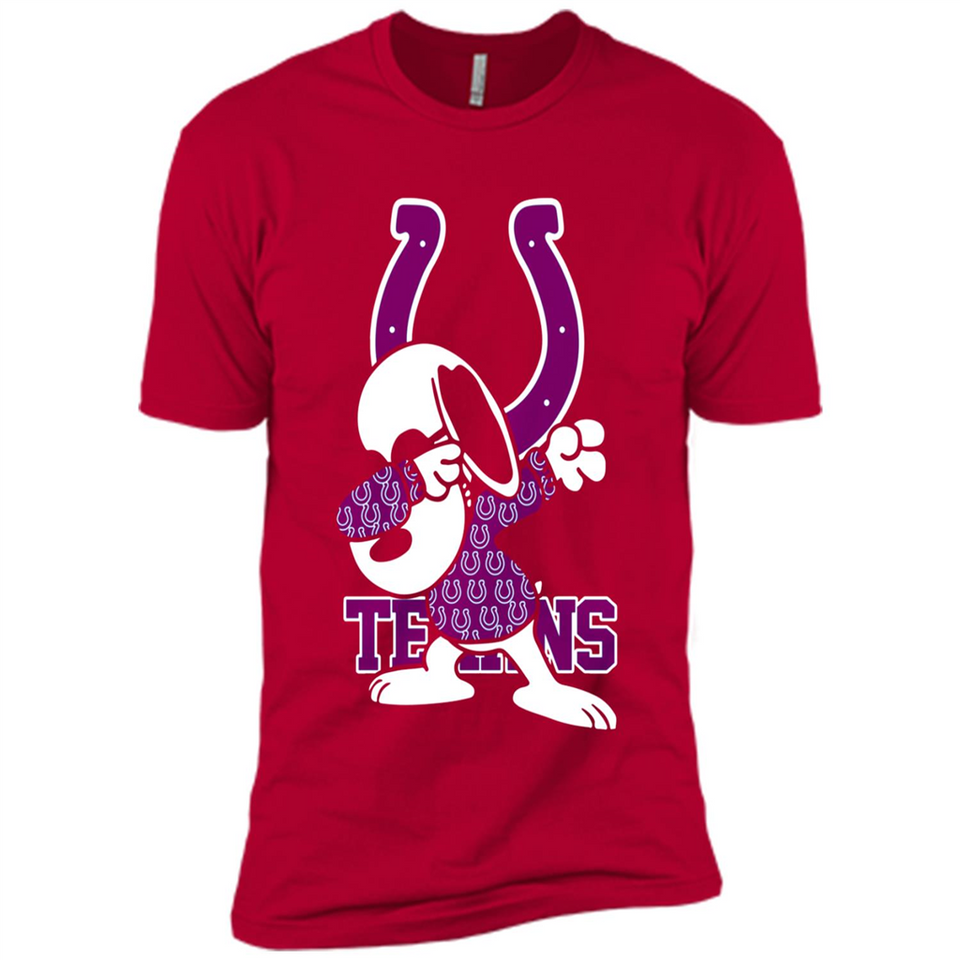 Indianapolis Colts Snoopy Dabbing PING PONG