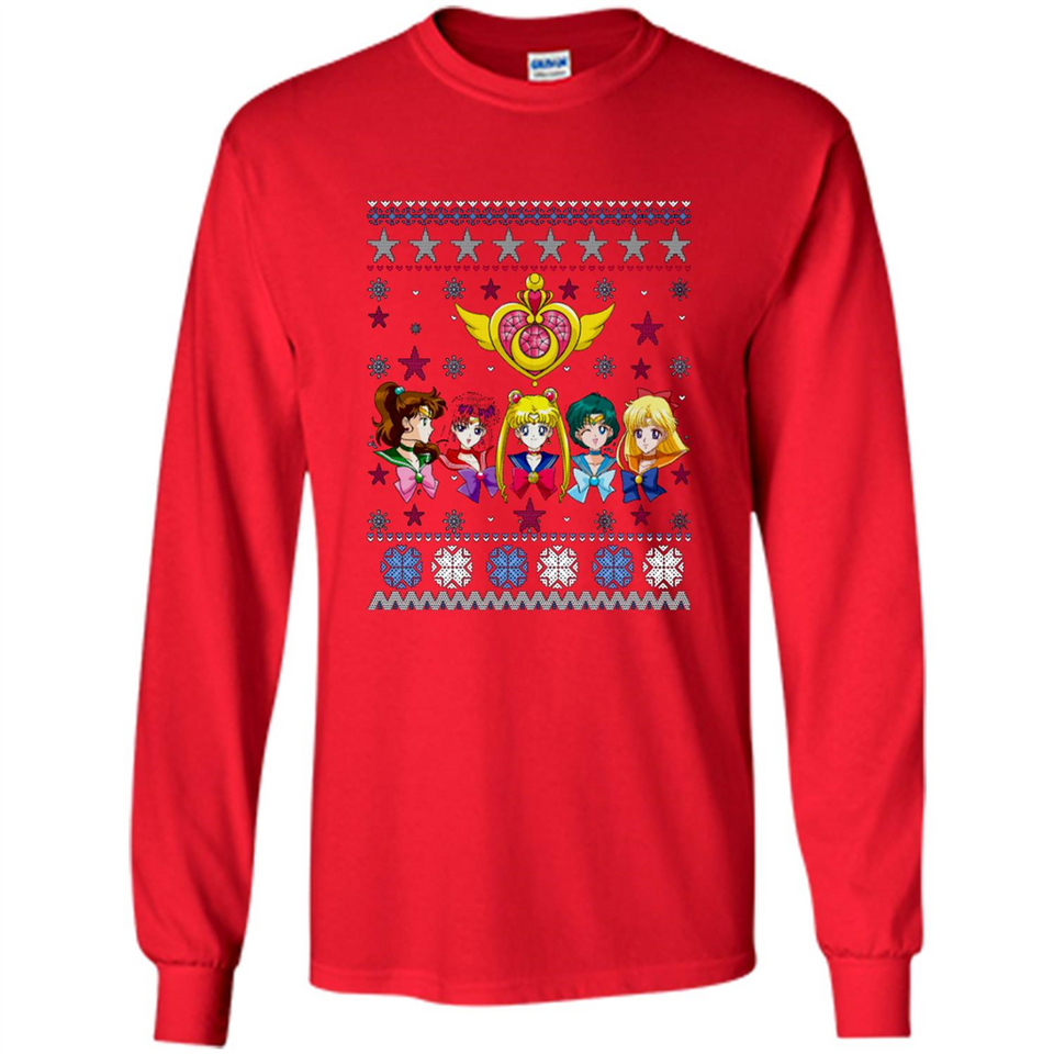 Sailor Moon Ugly Christmas Sweater Perfect Christmas PINGPONG