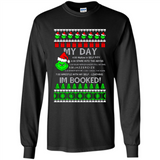 Mr Grinch my day I’m booked Christmas sweater PINGPONG