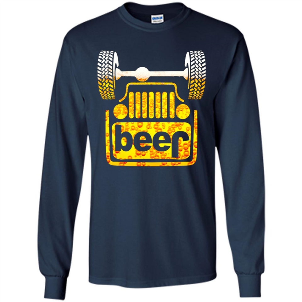 Jeep Reverse Beer Off Roading Funny Drinking