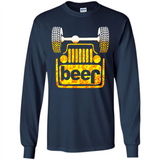Jeep Reverse Beer Off Roading Funny Drinking