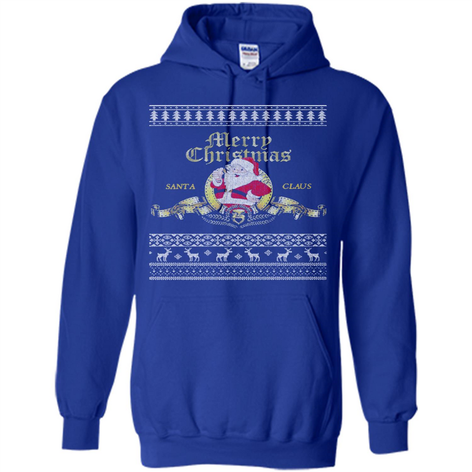 Christmas Santa Goldwyn Mayer Logo - Hoodie