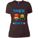 Snow Day Shirt For Golden State Warriors Vs Minion Fans pingpong