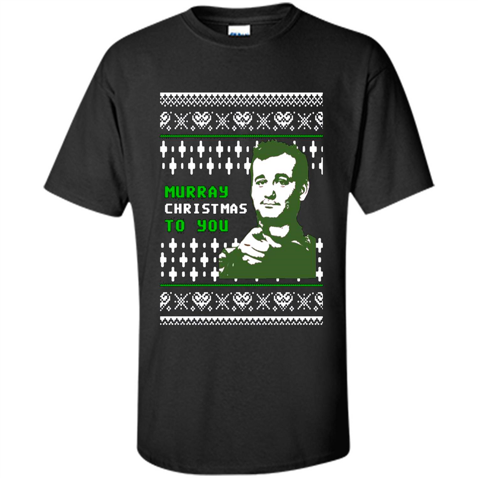 Murray Christmas to you ugly sweatshirt PINGPONG