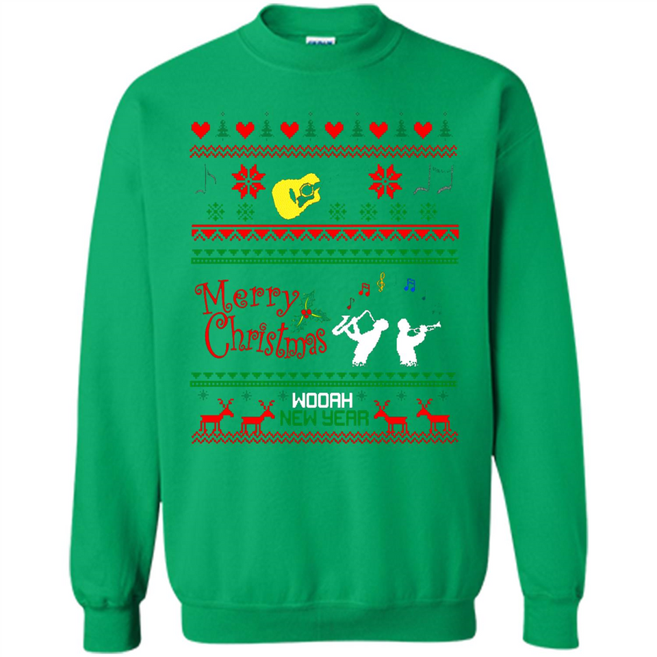 Music Ugly Christmas SweatShirt - Sweatshirt