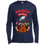 Philadelphia Eagles NFL Reindeer Funny Merry Christmas And Happy New Year