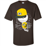 Jack Skellington The Nightmare Before Christmas-Packers Football - Shirt