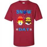 Snow Day Shirt For Kansas City Royals Vs Minion Fans pingpong