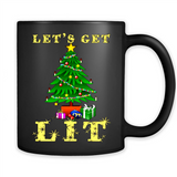 Let’s Get Lit Christmas Drinking sweater PINGPONG