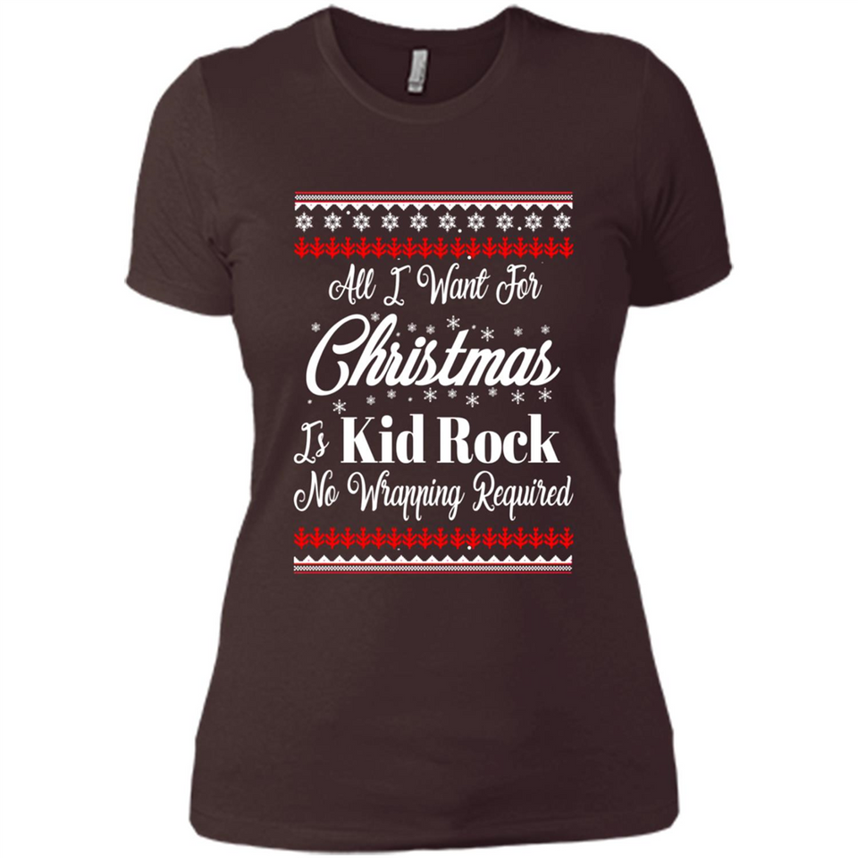 All I want for Christmas is kid rock no wrapping required sweater PINGPONG