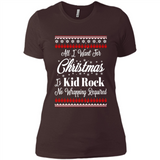 All I want for Christmas is kid rock no wrapping required sweater PINGPONG