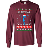Mr Meeseeks Christmas Is Pain – Rick and Morty Christmas Sweater PINGPONG