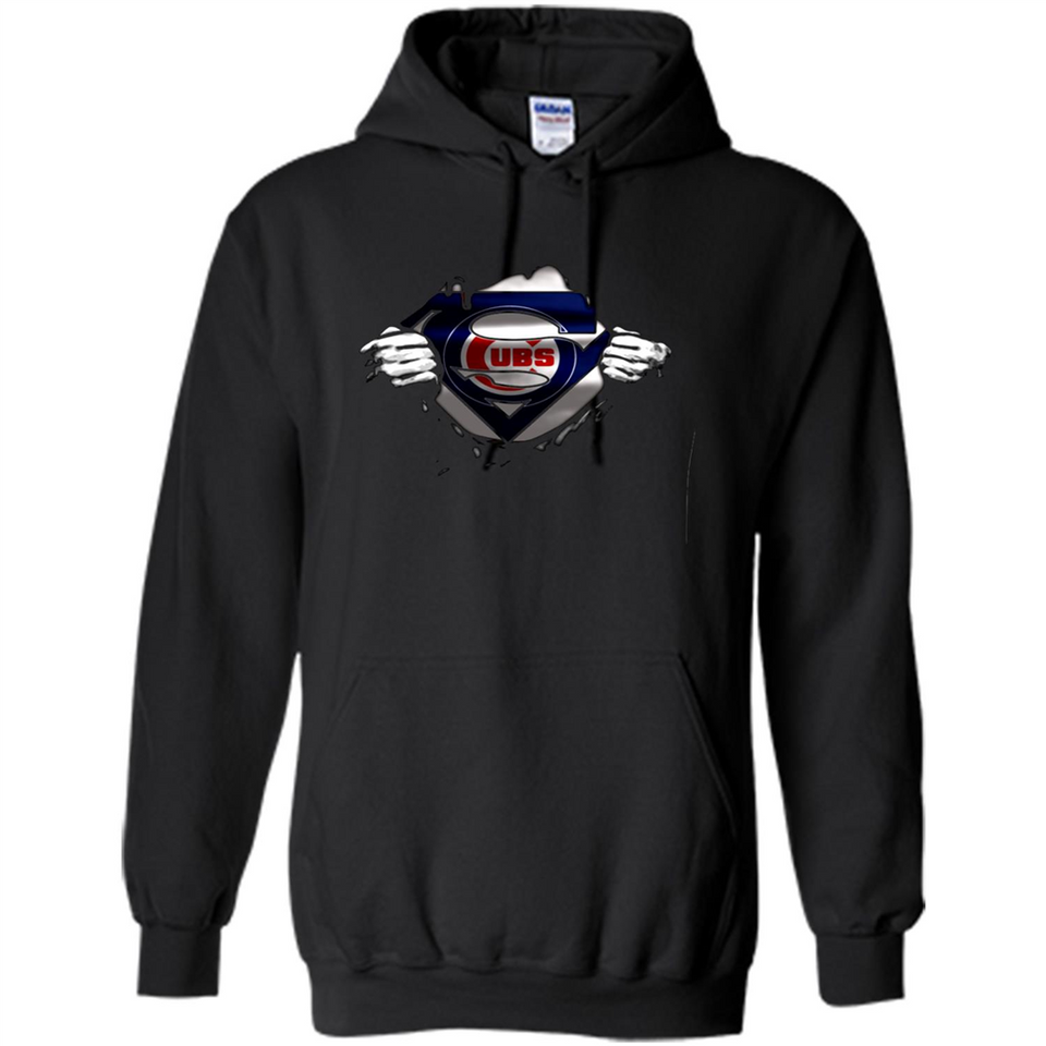 Chicago Cubs And Superman Fans - Hoodie