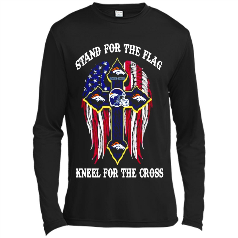 Denver Broncos - Stand For the Flag, Kneel for the Cross