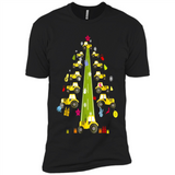 Tractor Car Christmas Tree T-shirt For Drivers