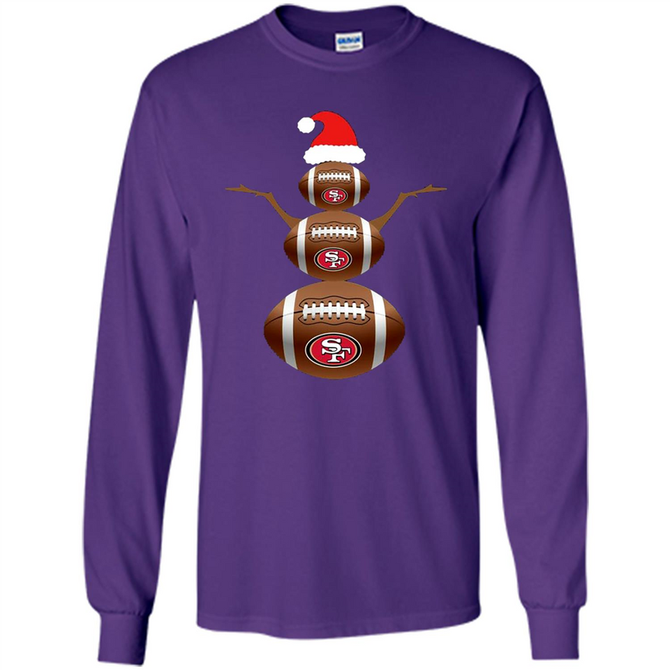San Francisco 49ers NFL Dabbing Snowman Xmas
