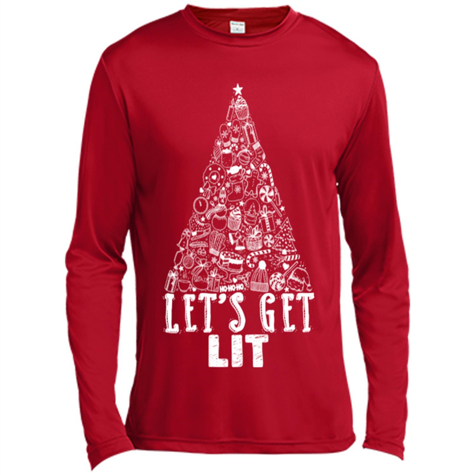 Let's Get Lit - Funny Christmas Tree