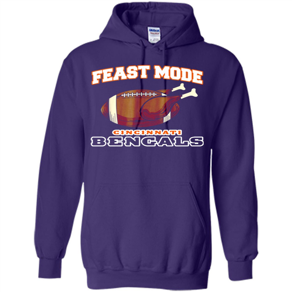 Feast Mode Bengals Shirt - Cincinnati Turkey Thanksgiving