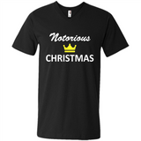Notorious Christmas - Funny Ls - Men's V-Neck