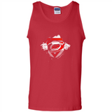 Carolina Hurricanes And Superman Fans - Tank Top