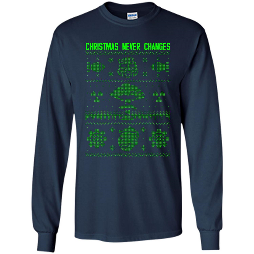 Christmas Ugly Sweater Christmas Never Changes Star Wars - Long Sleeve T-Shirt