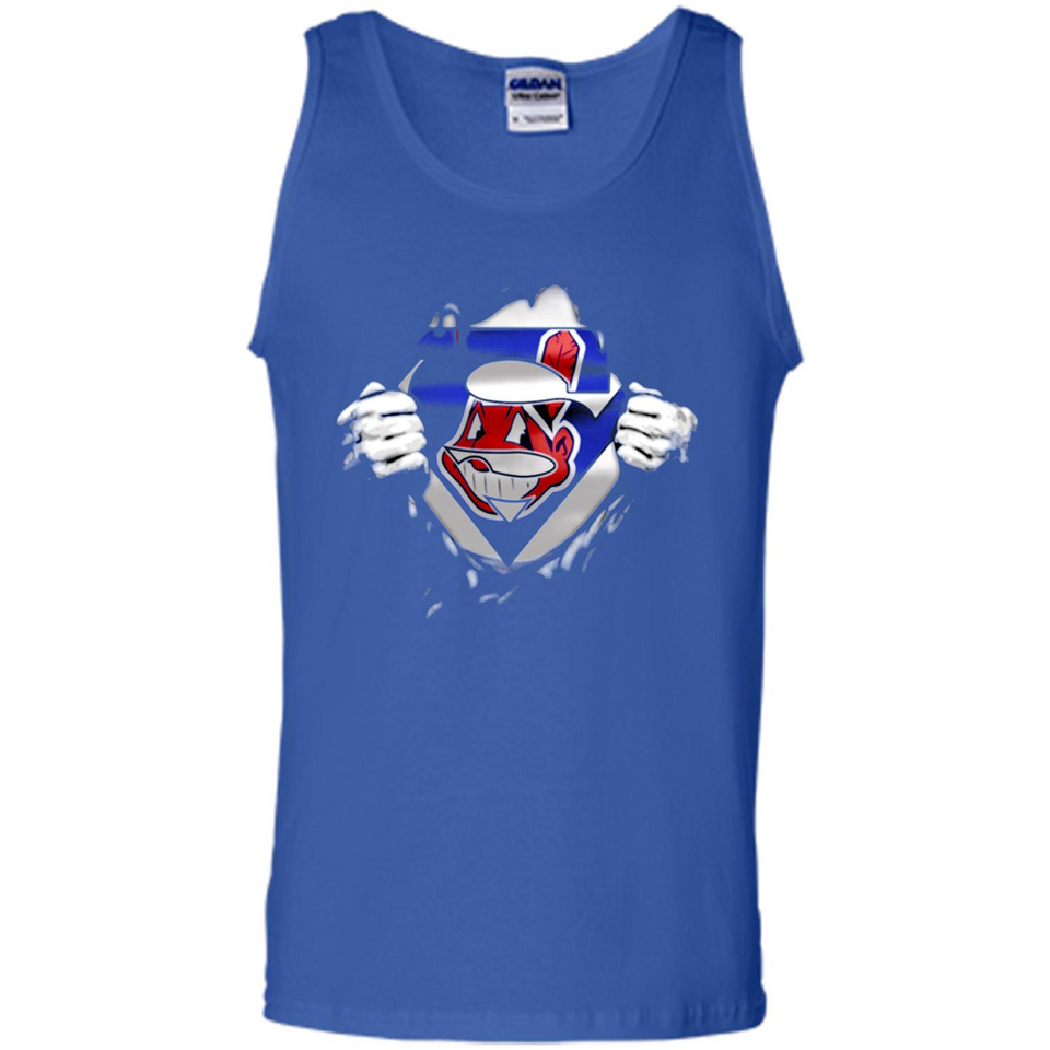 Cleveland Indians And Superman Fans - Tank Top