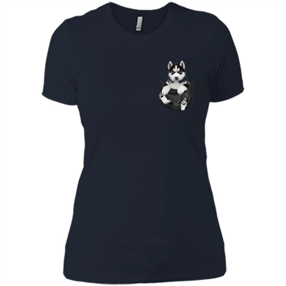 Husky Pocket - Ladies' Boyfriend T-Shirt