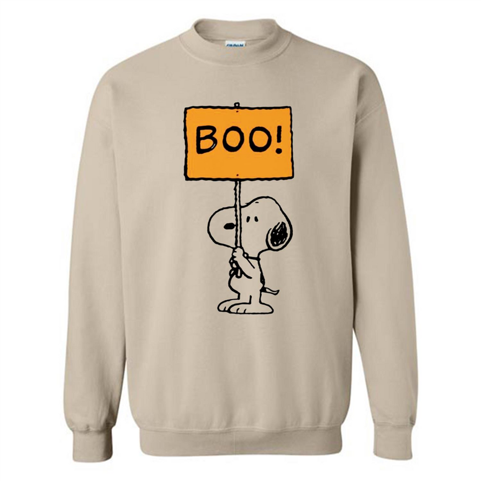 Halloween Snoopy Boo - Sweatshirt