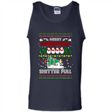 Merry Christmas Shitter Full Christmas Tree Snowman PING PONG