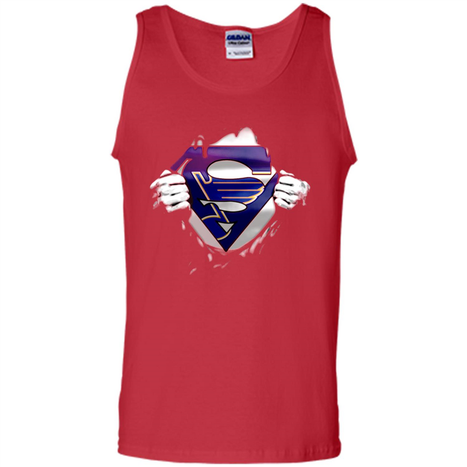 St. Louis Blues And Superman Fans