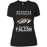 All I Want For Christmas Is The Millennium Falcon ugly PINGPONG