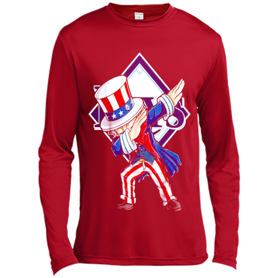 MLB TAMPA BAY RAYS UNCLE SAM DABBING INDEPENDENCE DAY