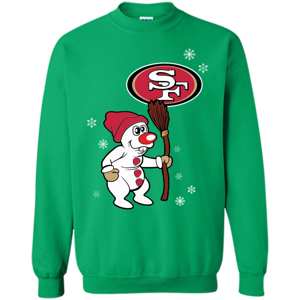 San Francisco 49ers Snowman