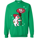 San Francisco 49ers Snowman
