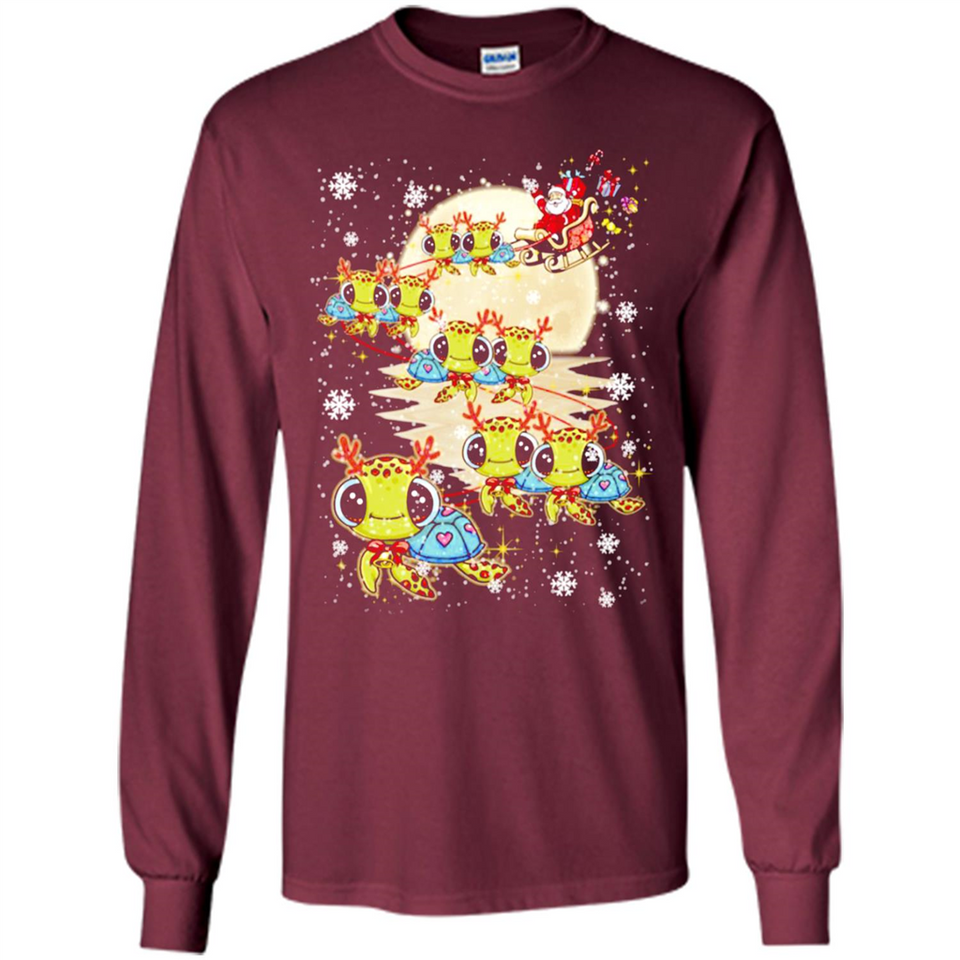 Turtles Merry Christmas - Turtles - Long Sleeve T-Shirt