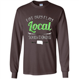 Eat Buy Play Local South Dakota Distressed PING PONG