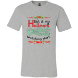 This My Movies Hallmark-Christmas Loves Is T-Shirt - Canvas Unisex T-Shirt