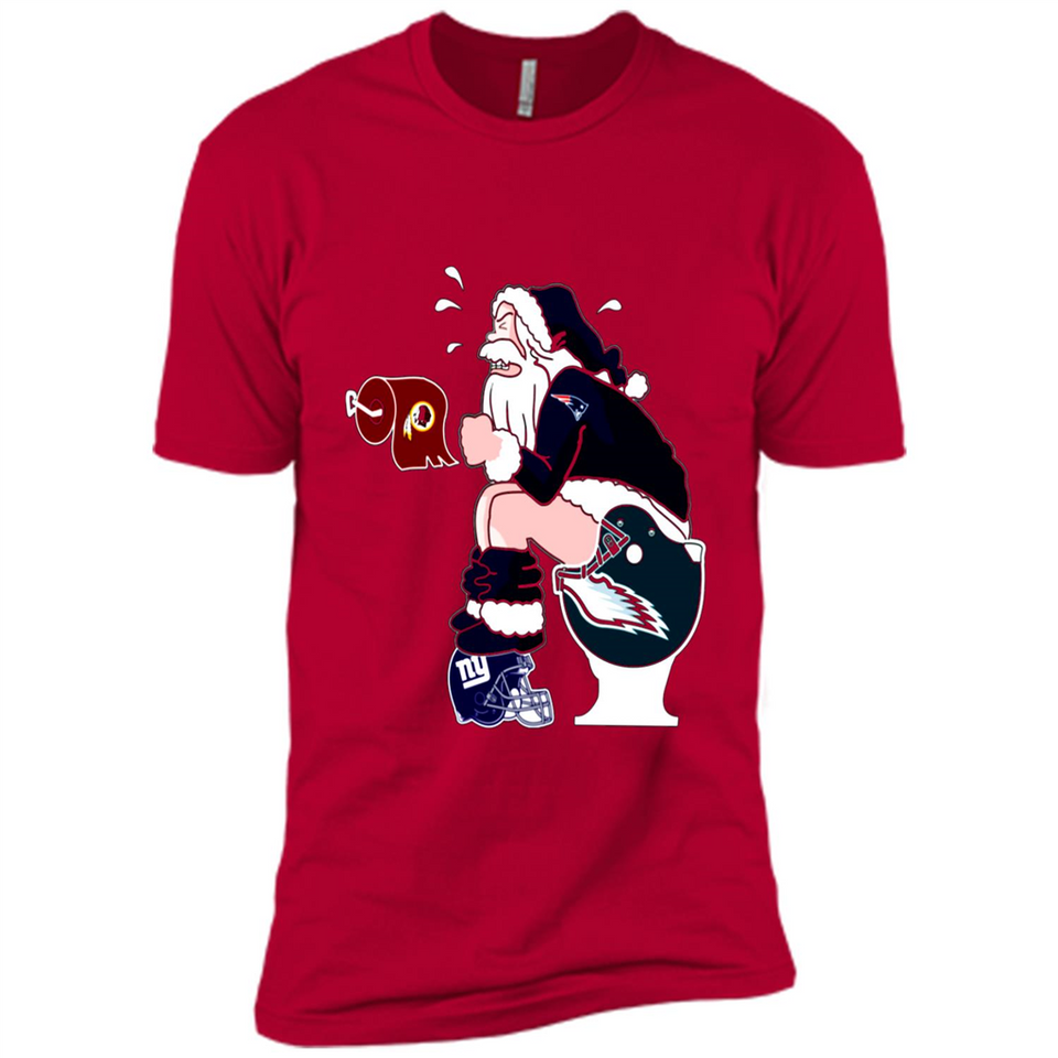 New England Patriots Toilet Santa Claus PINGPONG