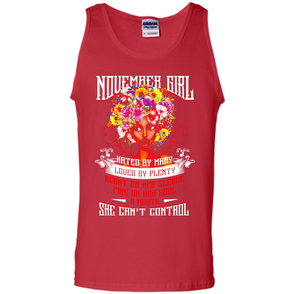 November Girl Flower - Tank Top